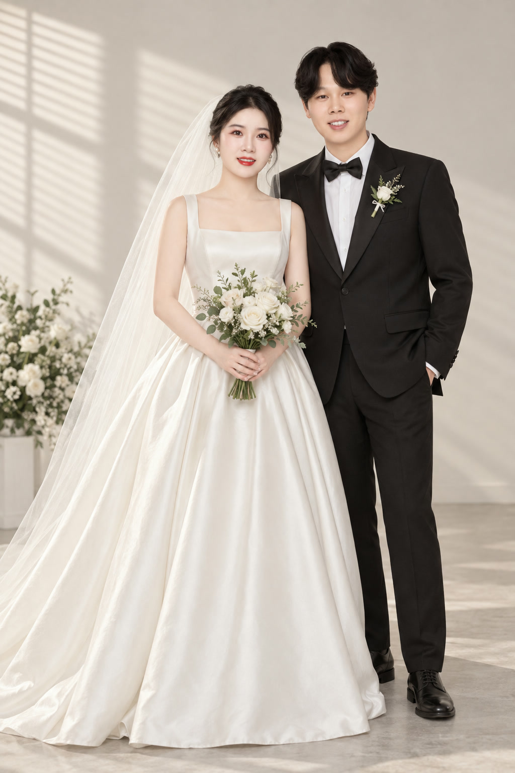 欧式建筑风格婚纱照